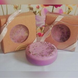 LUXURIOUS Goat Milk Lavender Sugar Scrub Bar, Jojoba Cocoa Butter